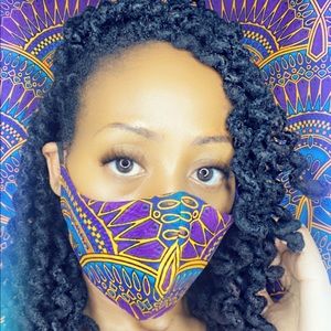 African Ankara Mask